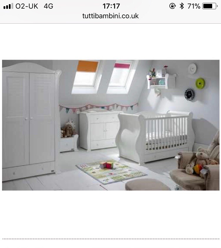 tutti bambini marie cot bed